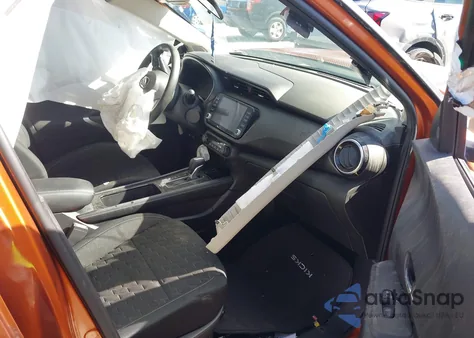 2021 Nissan Kicks Sv Xtronic Cvt from USA, damaged, VIN 3N1CP5CV1ML520393